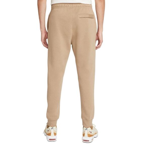 NIKE Men's Beige Club Fleece Joggers Athletic Pants Size Small - Picture 2 of 6